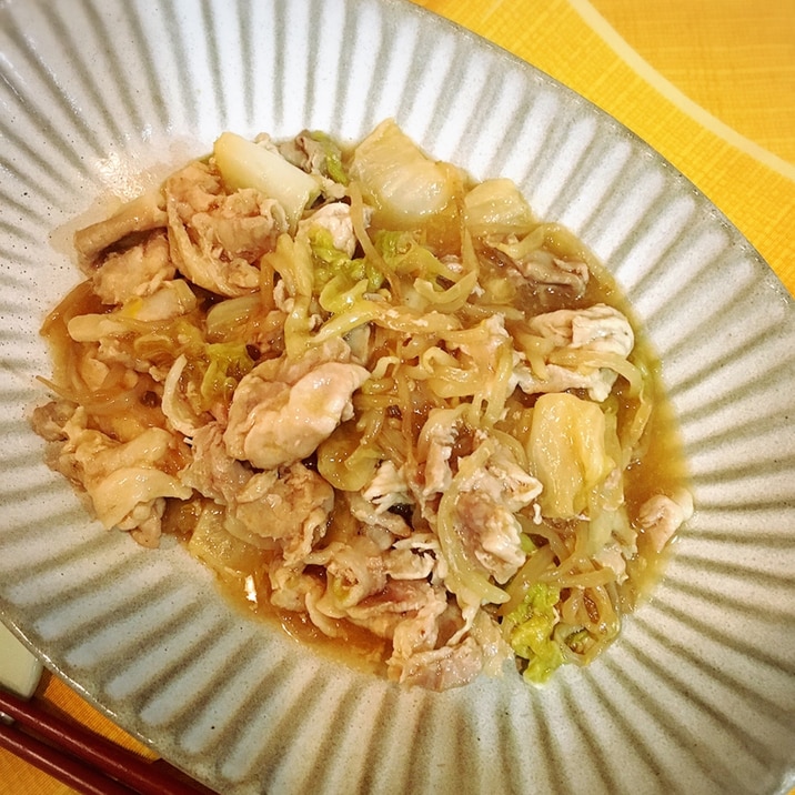 炊飯器で簡単♪豚肉と白菜のトロトロ煮